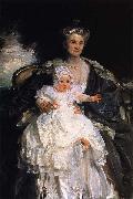 John Singer Sargent Mrs. Henry Phipps and Her Grandson Winston Germany oil painting artist
